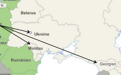 Assoziierungsabkommen der EU mit Moldau, Georgien und der Ukraine im Herbst 2014
